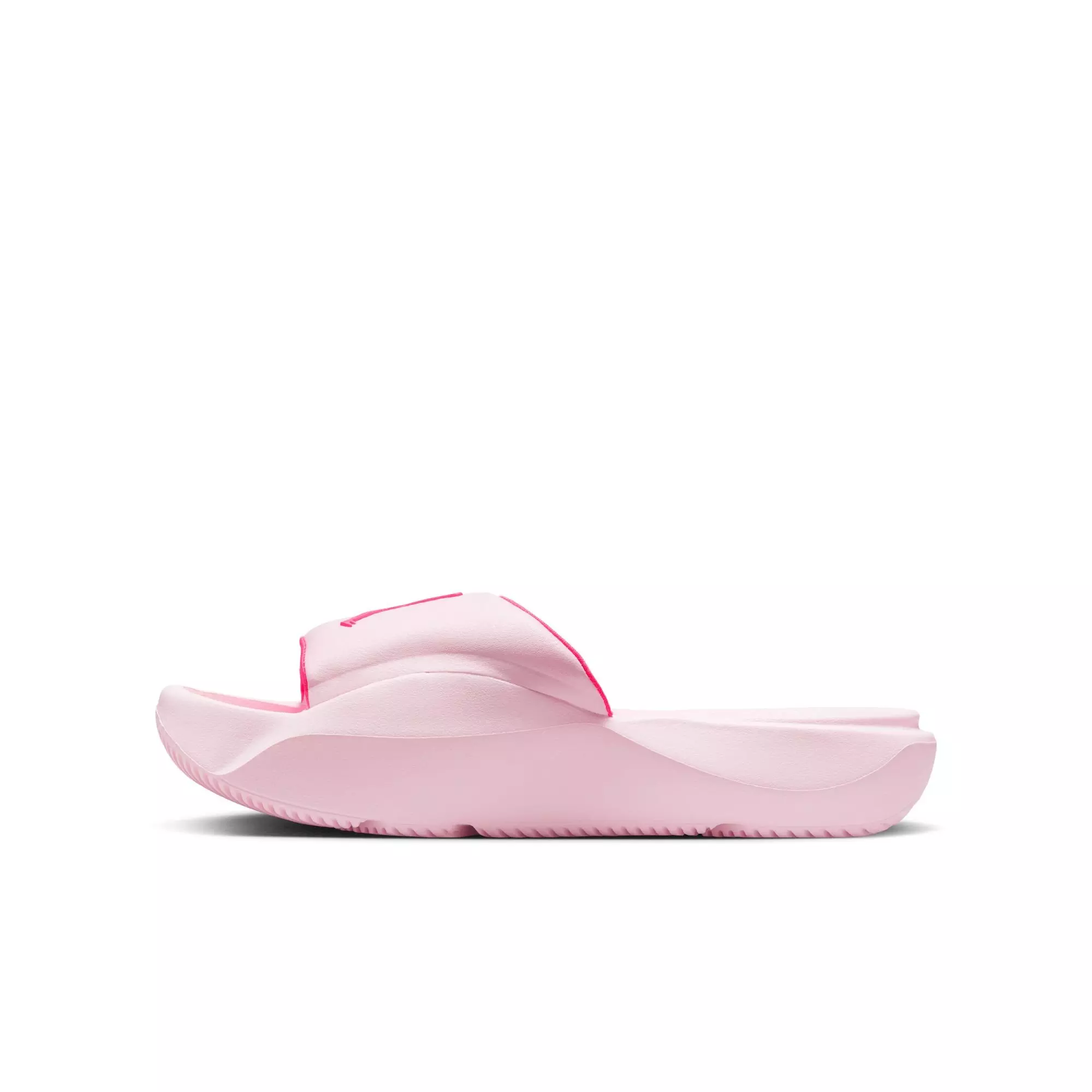 Jordan Franchise "Pink Foam/Hyper Pink" Grade School Girls' Slide - PINK