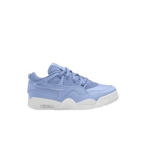 Jordan 4 RM "Aluminum/White" Preschool Girls' Shoe