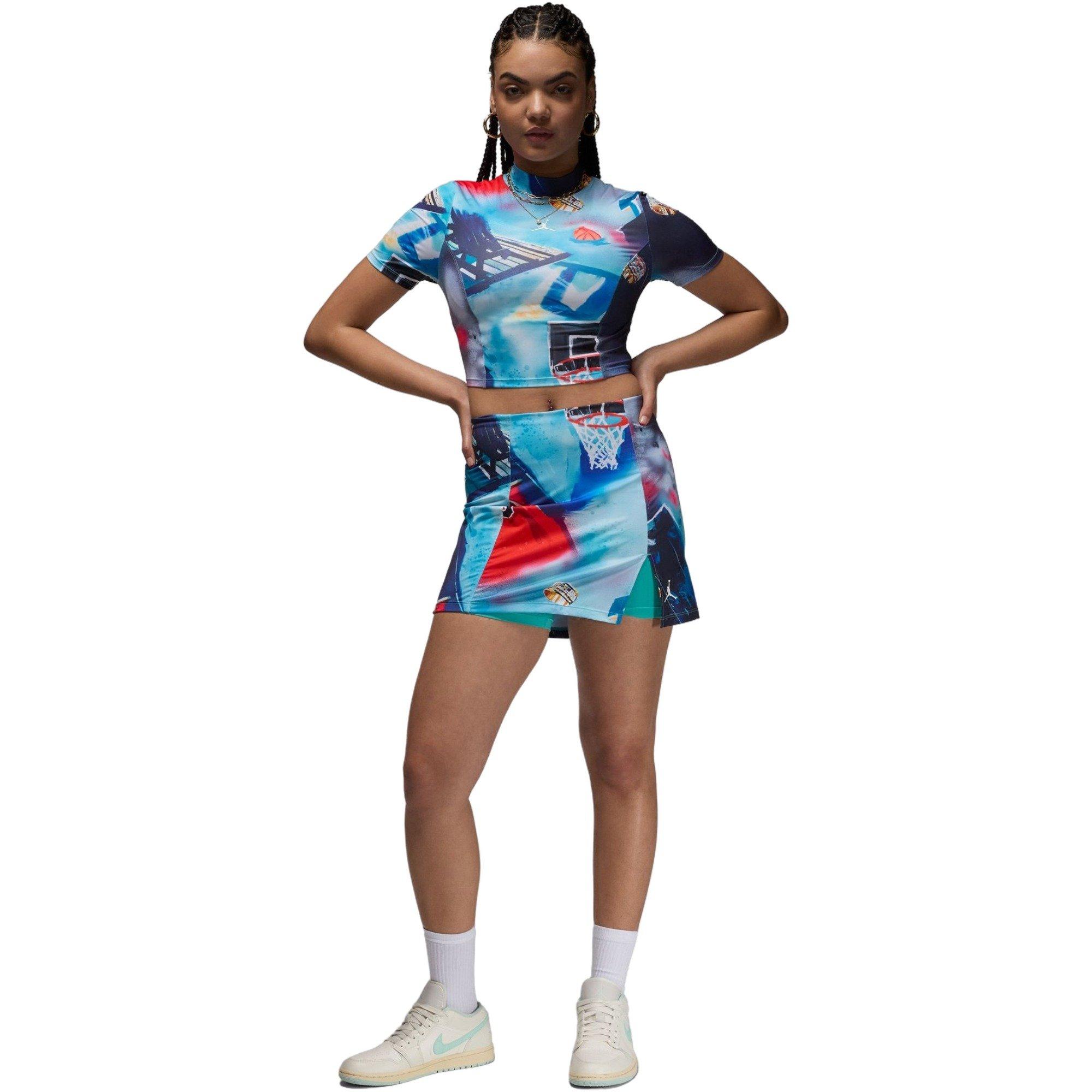 Jordan Women's Printed Knit Skort - MULTI-COLOR Thumbnail View 5