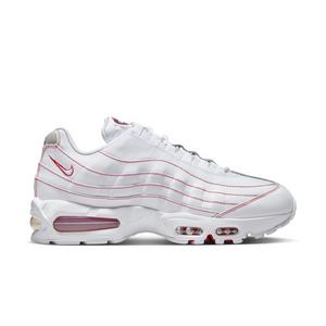 Nike Air Max 95 OG "White/University Red/Wolf Grey" Men's Shoe