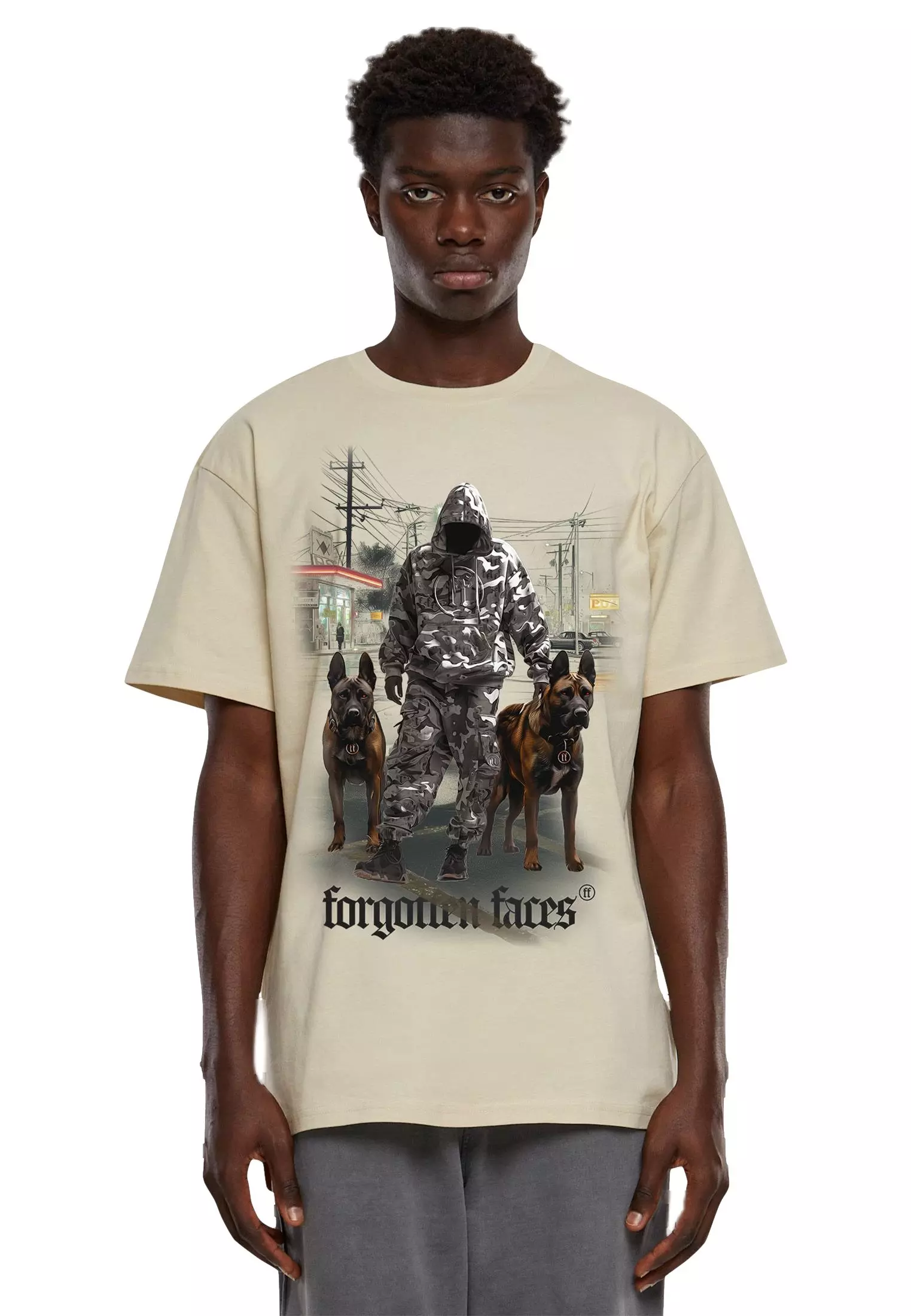 Forgotten Faces Men's Forgotten Tee - Sand - SAND