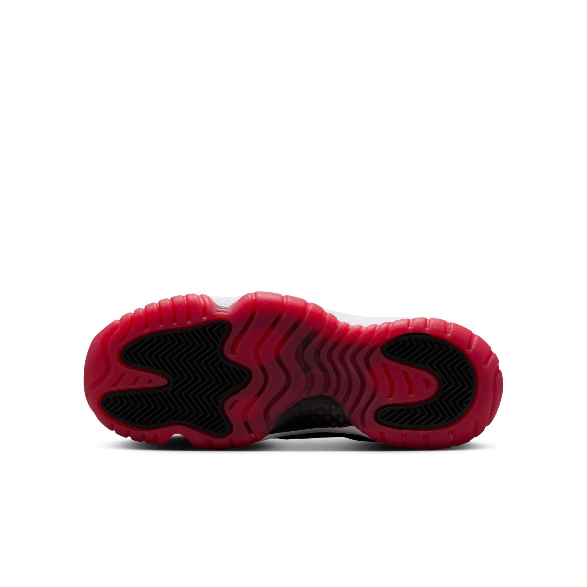 Jordan 11 Retro Low "Bred" Grade School Kids' Shoe