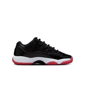 Jordan 11 Retro Low "Bred" Grade School Kids' Shoe