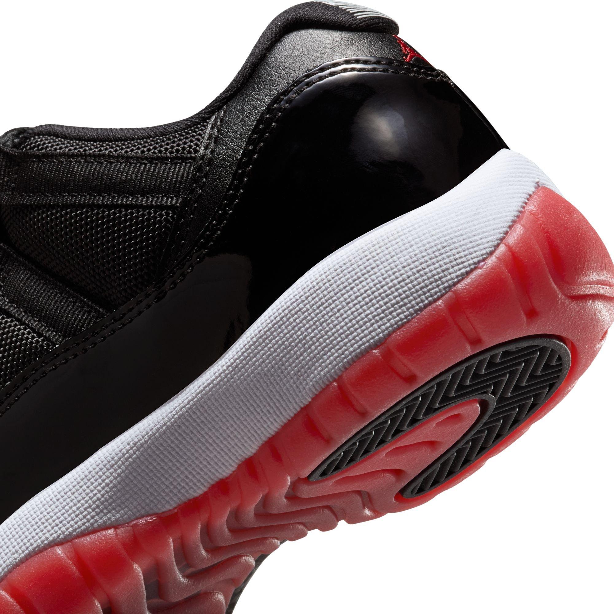 Jordan 11 Retro Low "Bred" Grade School Kids' Shoe
