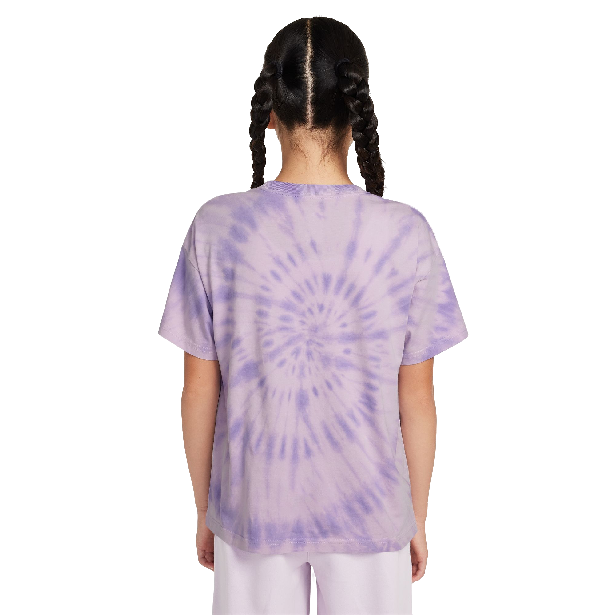 Nike Big Girls' Sportswear Tee-Purple