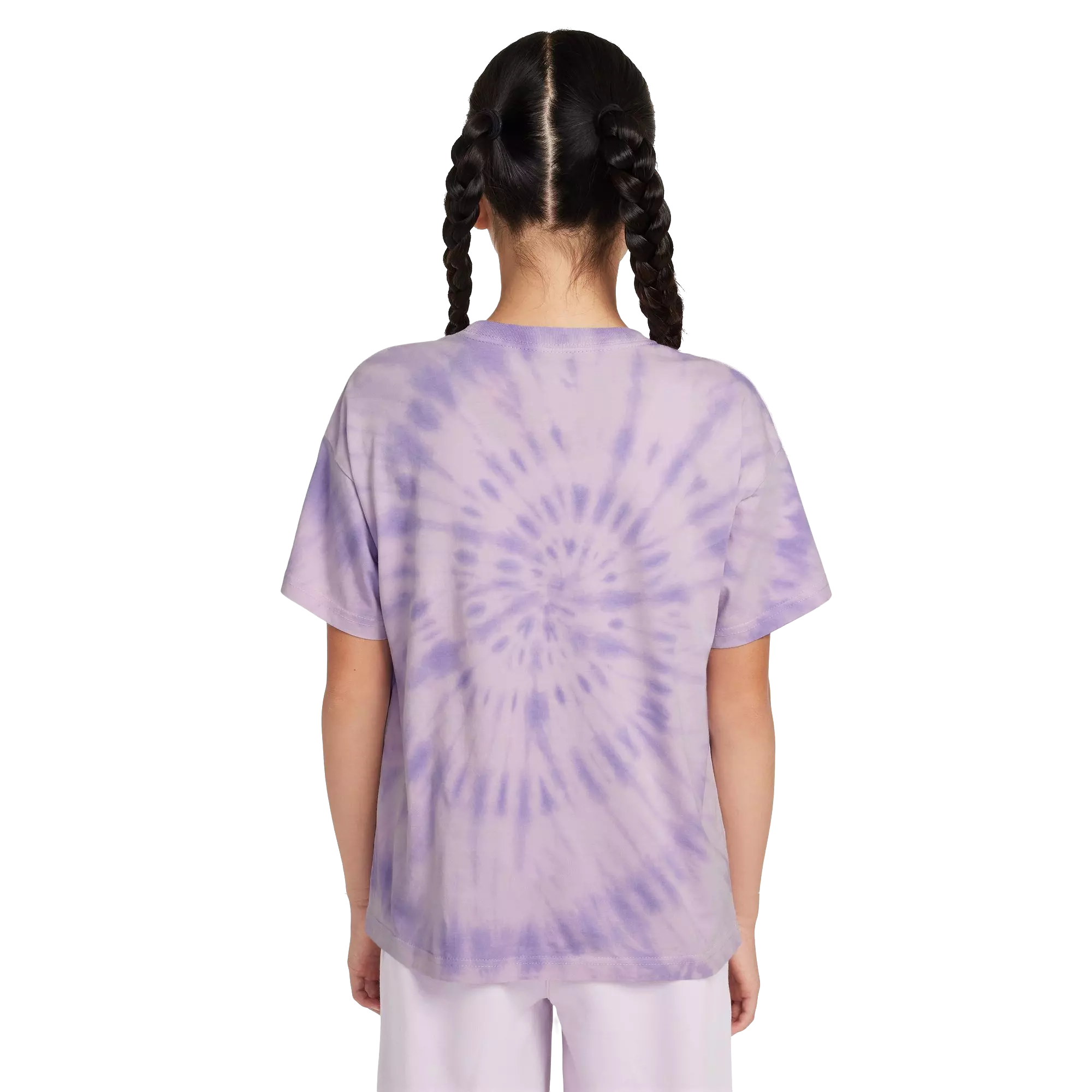 Nike Big Girls' Sportswear Tee-Purple - PURPLE