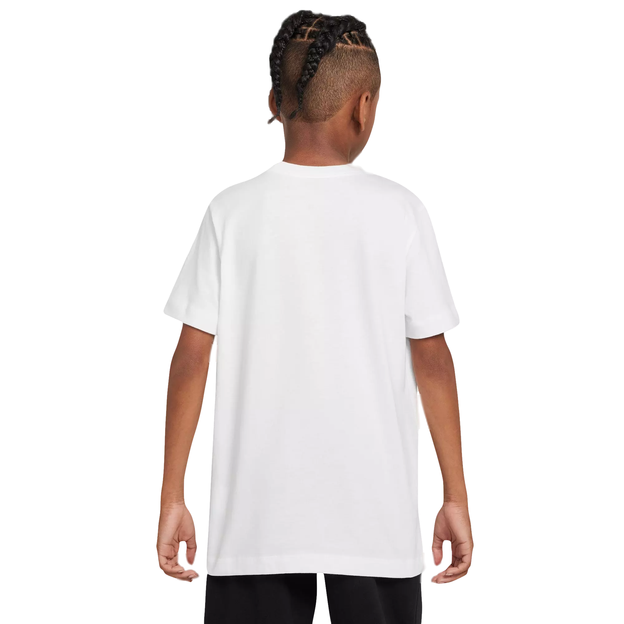 Nike Big Boys' Sportswear Tee-White - WHITE