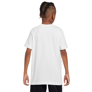 Nike Big Boys' Sportswear Tee-White