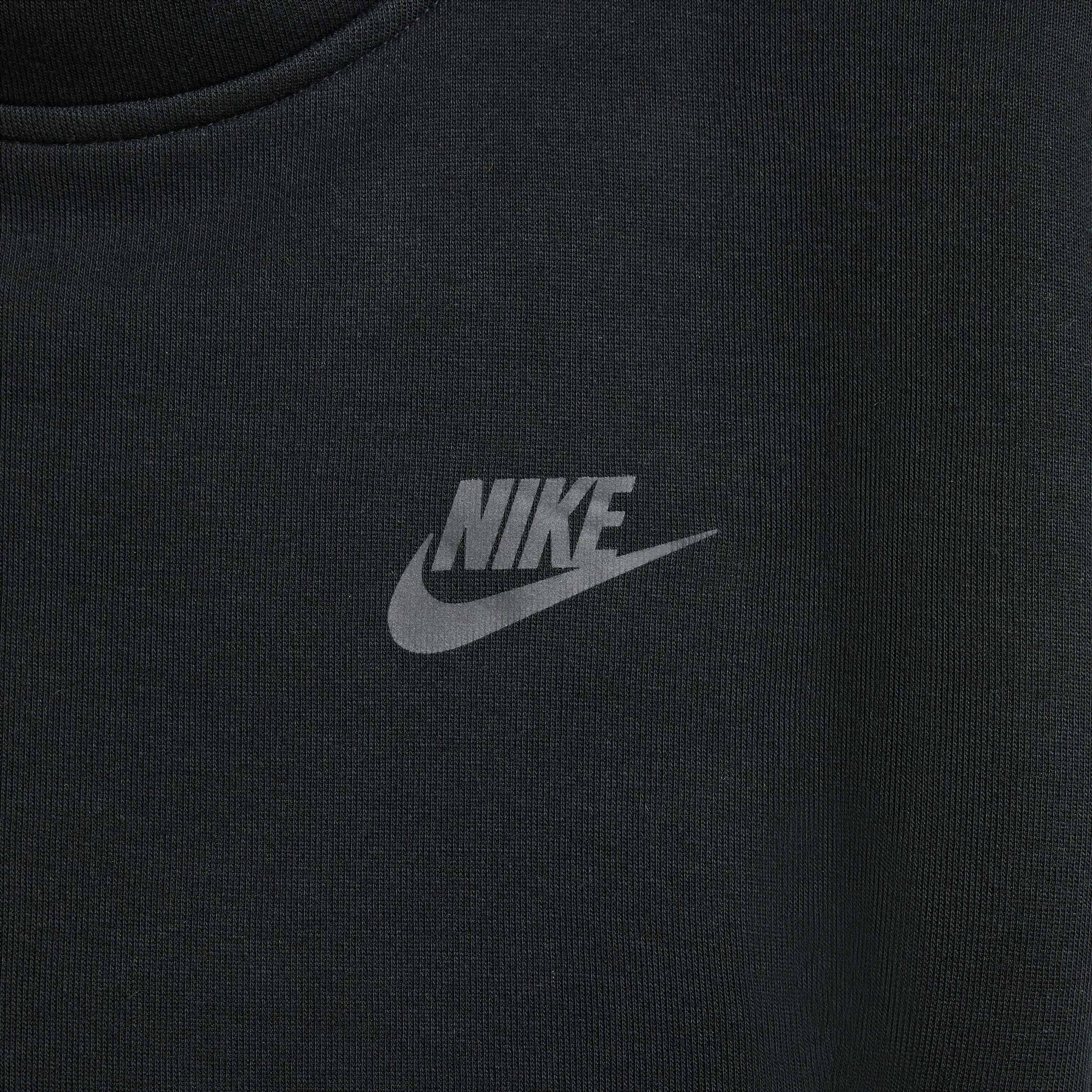 Nike Sportswear Tech Fleece Oversized Big Girls' Pullover Hoodie