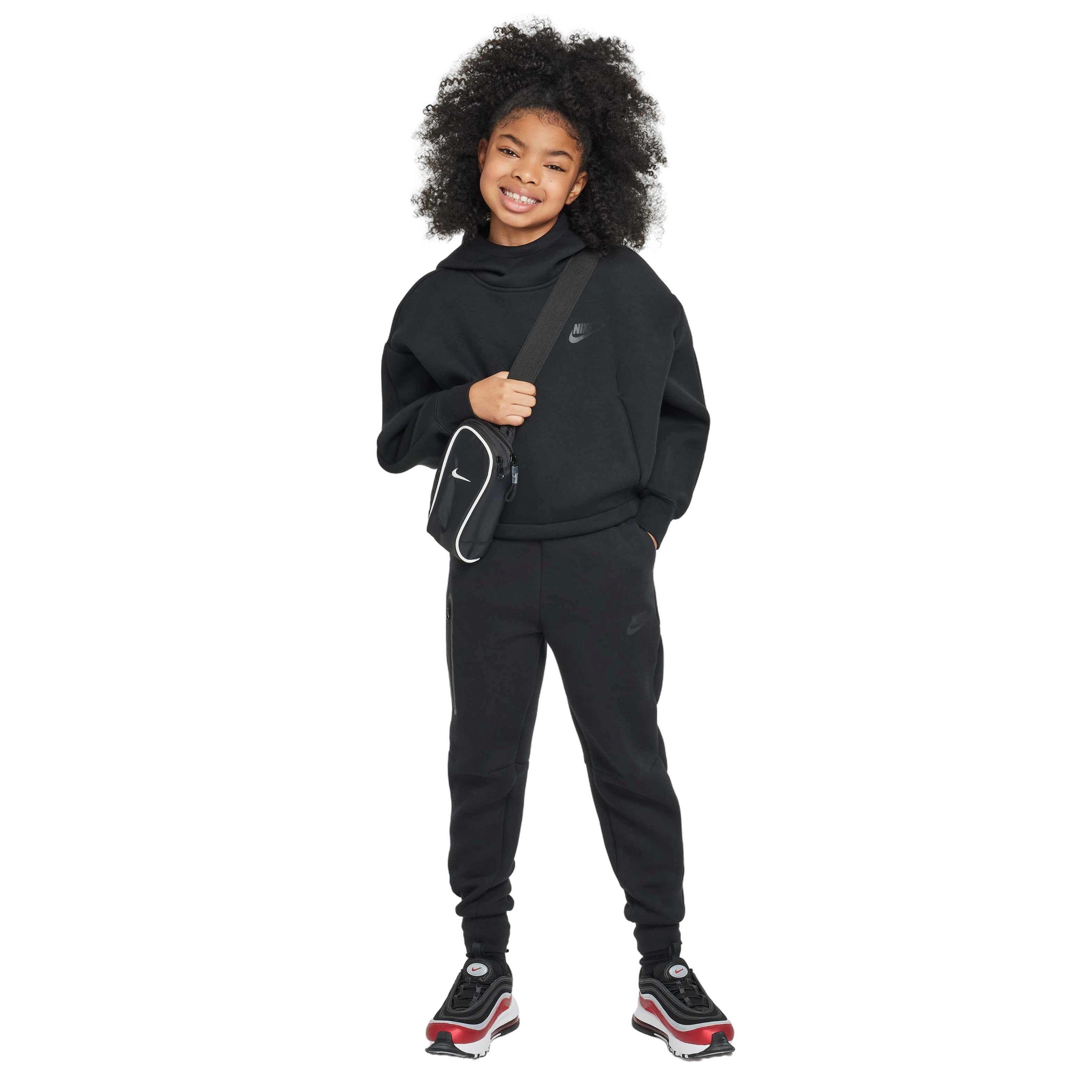 Nike Sportswear Tech Fleece Oversized Big Girls' Pullover Hoodie