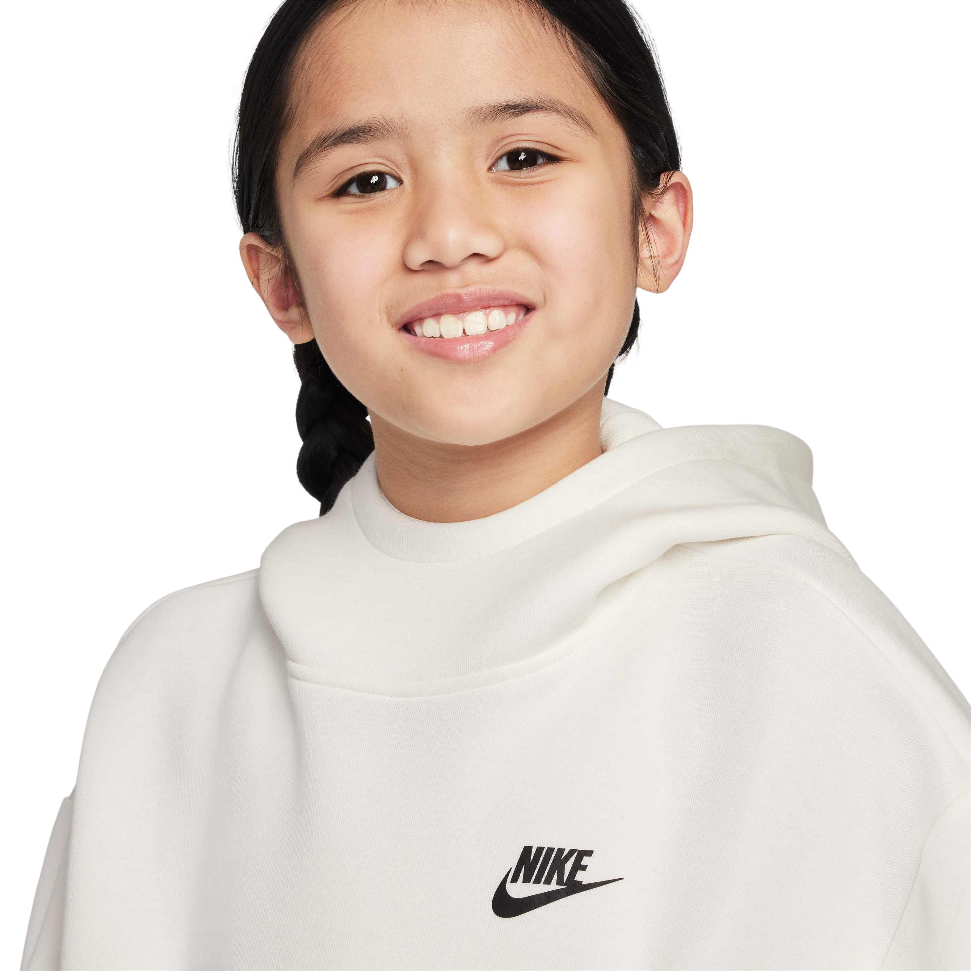 Nike Sportswear Tech Fleece Oversized Big Girls' Hoodie