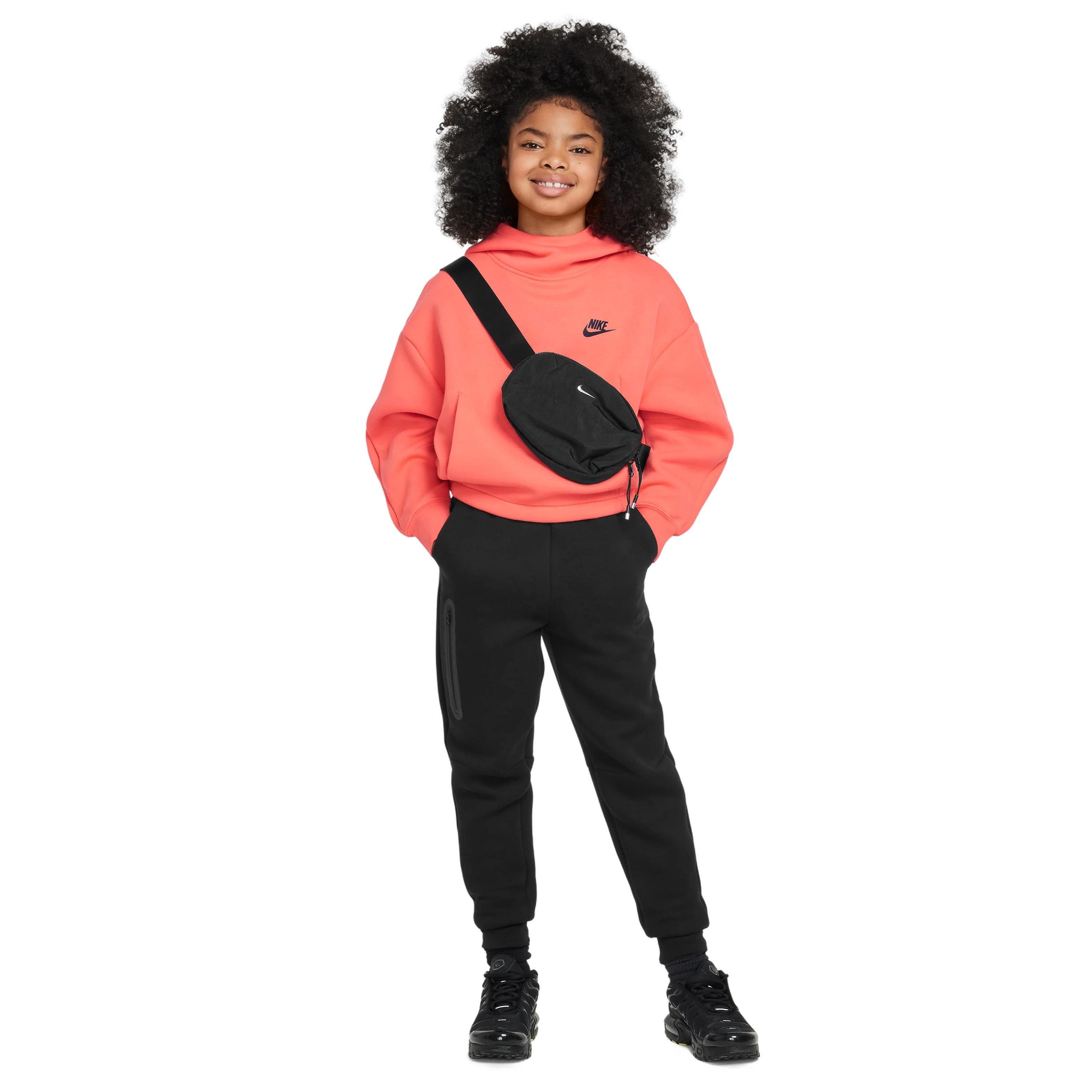 Nike Sportswear Tech Fleece Oversized Big Girls' Pullover Hoodie
