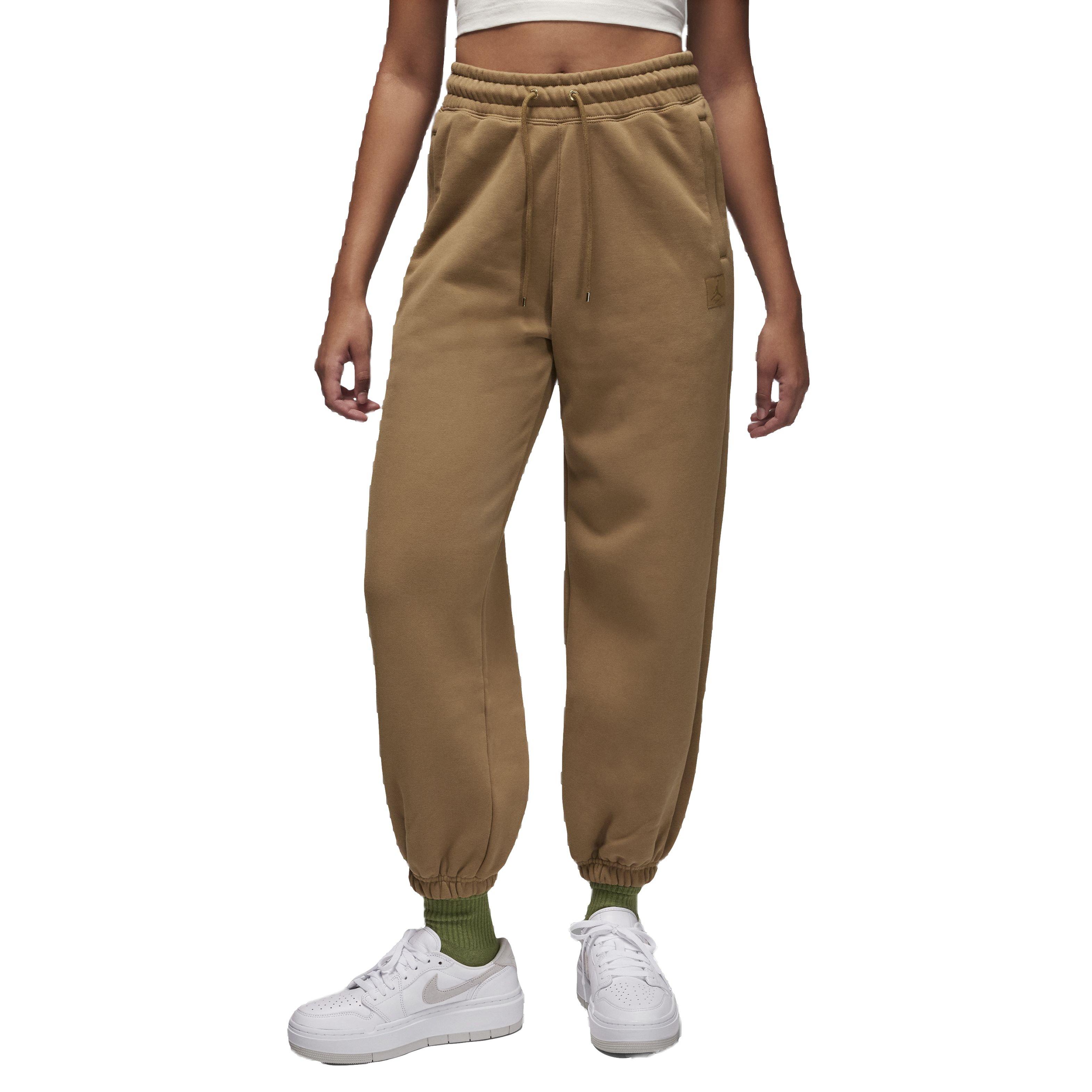 Jordan Women's Flight Fleece Pants - BROWN Thumbnail View 1