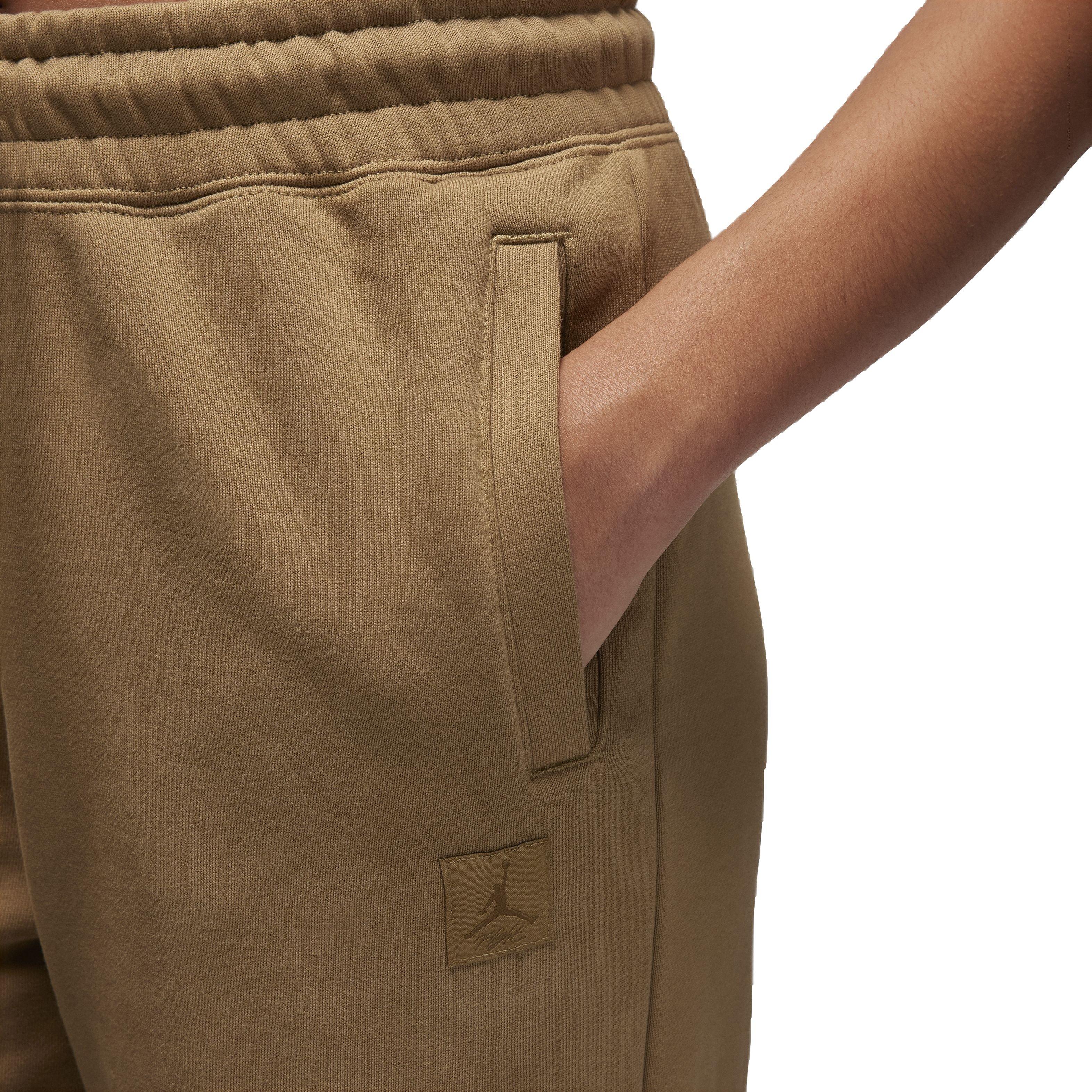 Jordan Women's Flight Fleece Pants - BROWN Thumbnail View 3