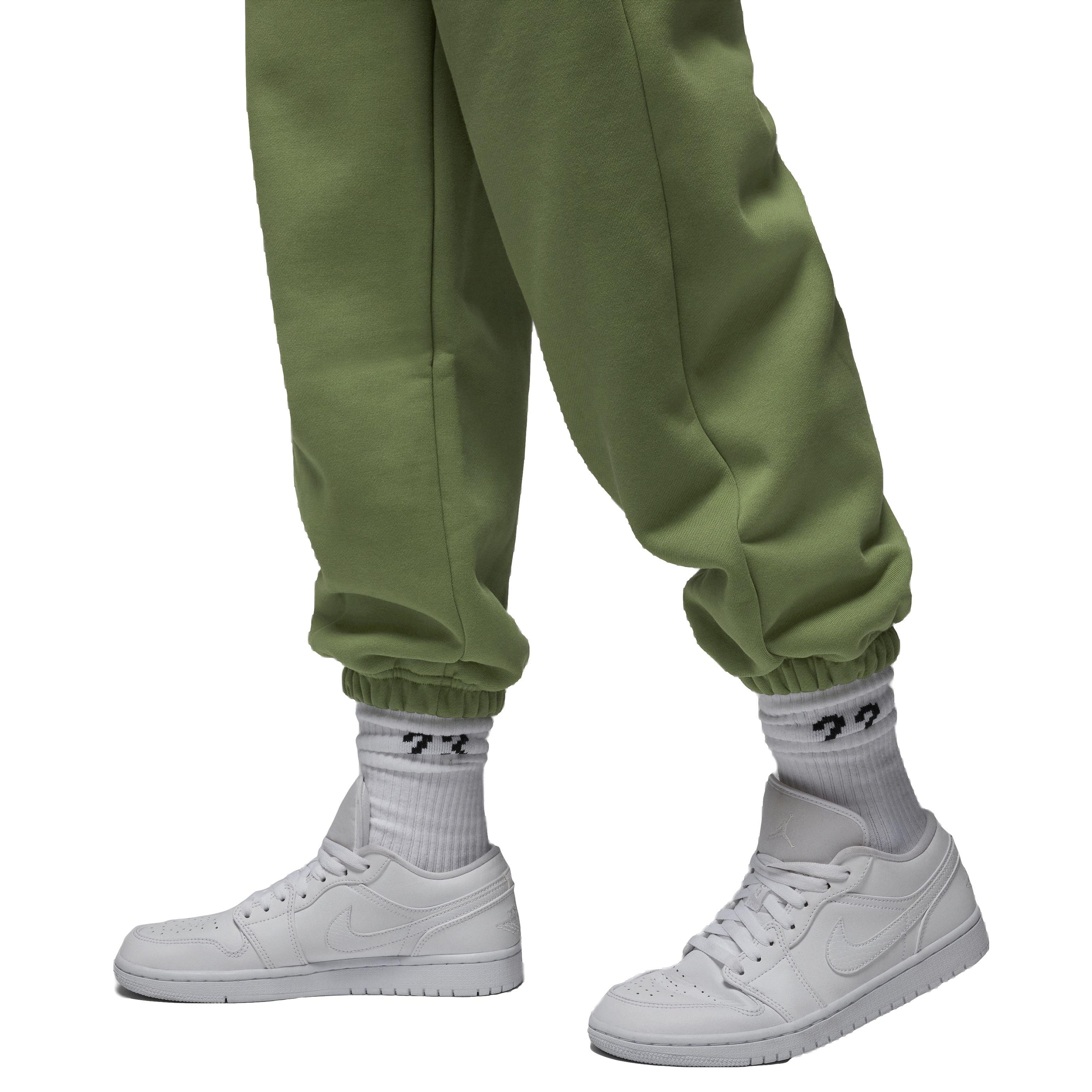 Jordan Women's Flight Fleece Pants - OLIVE Thumbnail View 4