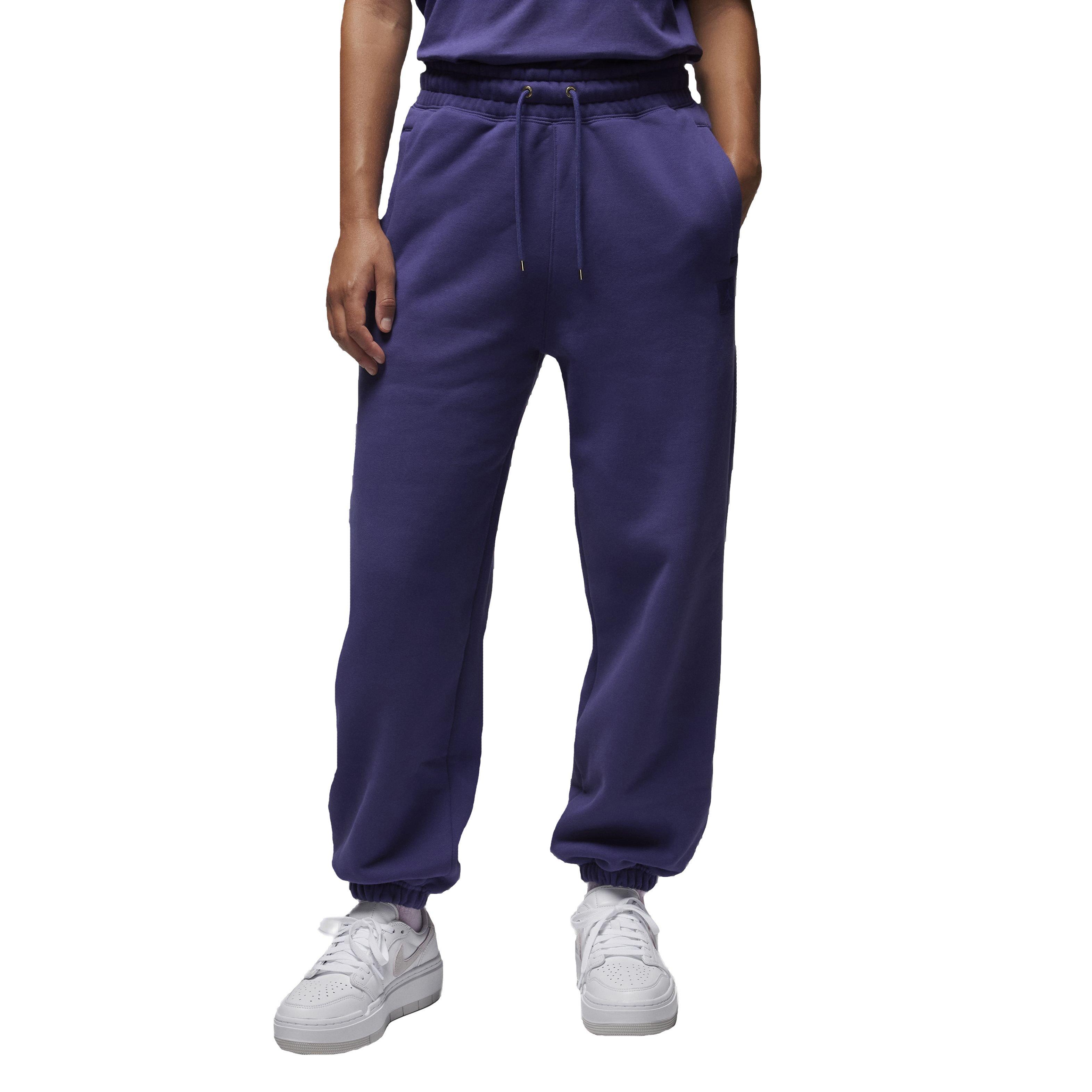 Jordan Women's Flight Fleece Pants - PURPLE Thumbnail View 1