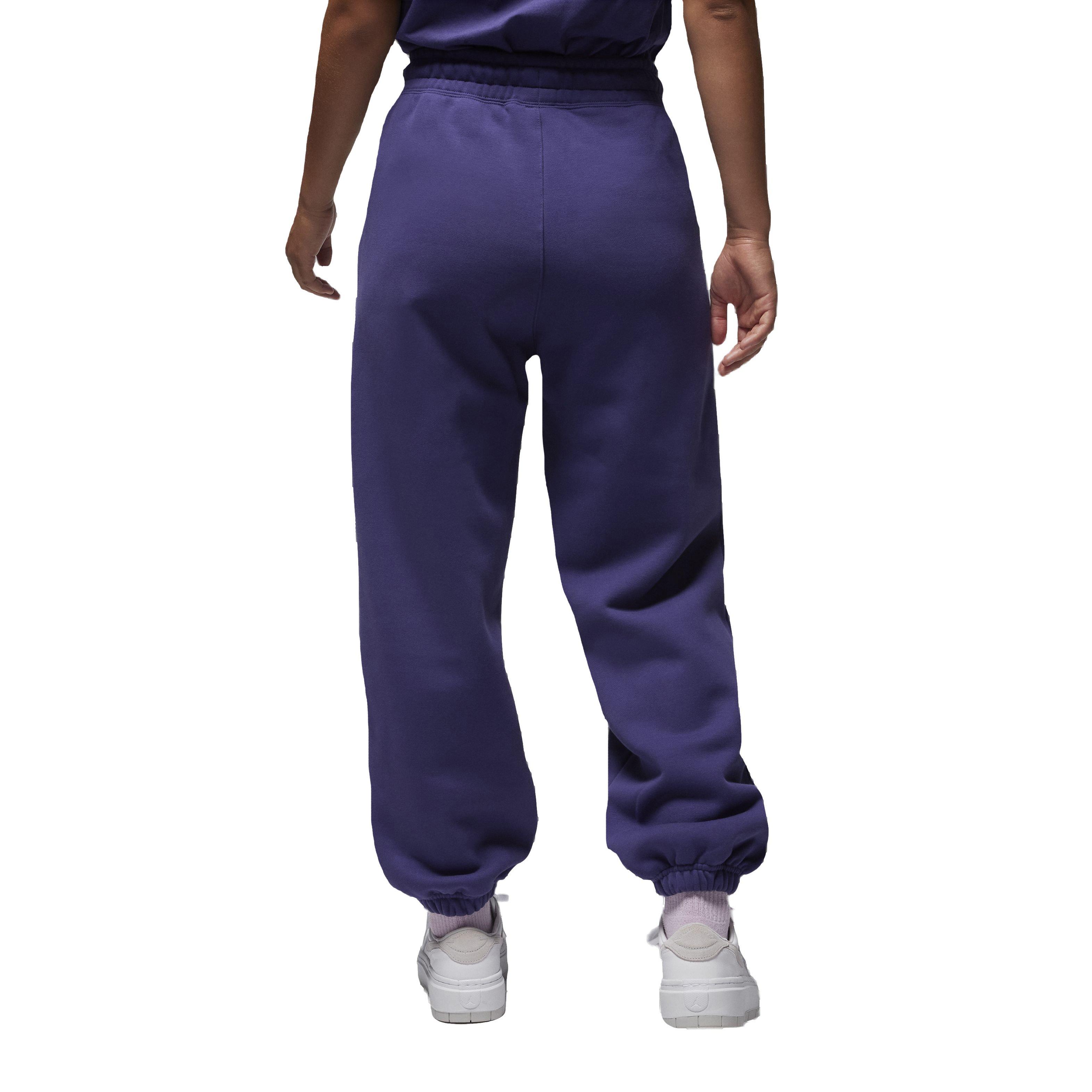 Jordan Women's Flight Fleece Pants - PURPLE Thumbnail View 2