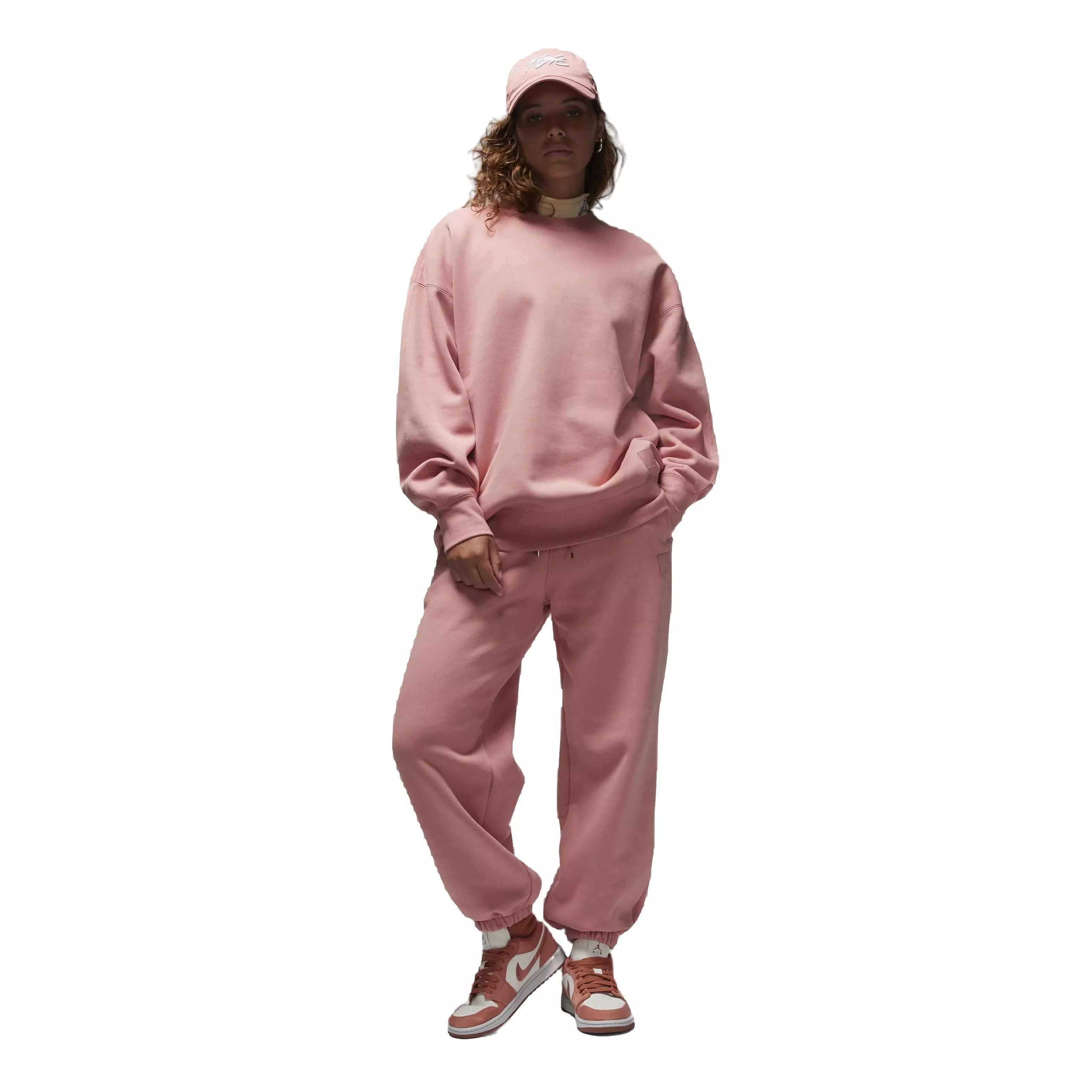 Jordan Women's Flight Fleece Pants - PINK