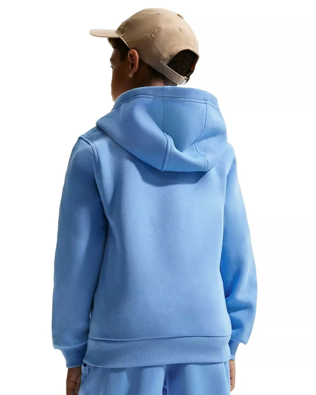 Nike Big Kids' Sportswear Club Fleece Pullover Hoodie - Blue - BLUE