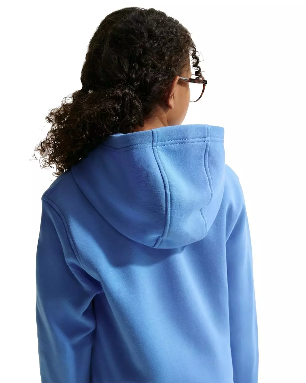 Nike Big Kids' Sportswear Club Fleece Pullover Hoodie - Blue - BLUE