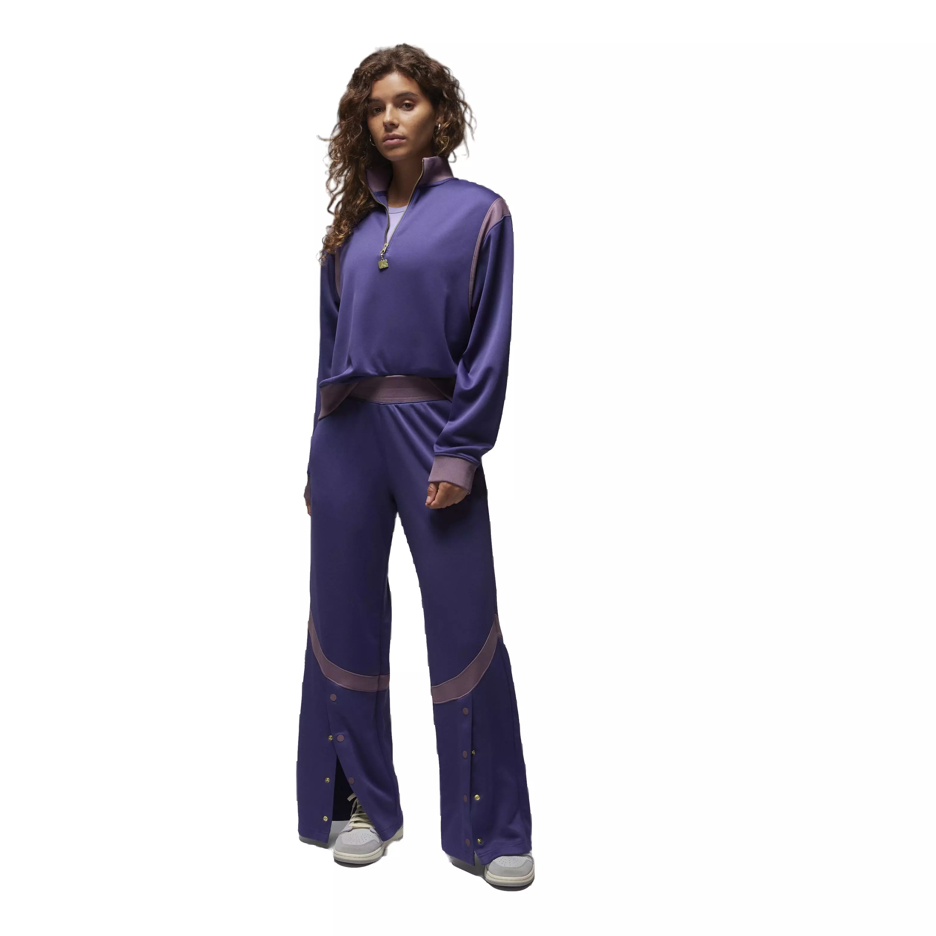 Jordan Women's (Her)itage Suit Pant - Purple - PURPLE