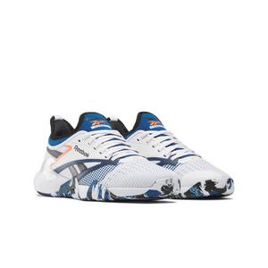 Reebok Nano Court "White/Blue/Black/Orange" Men's Training Shoe