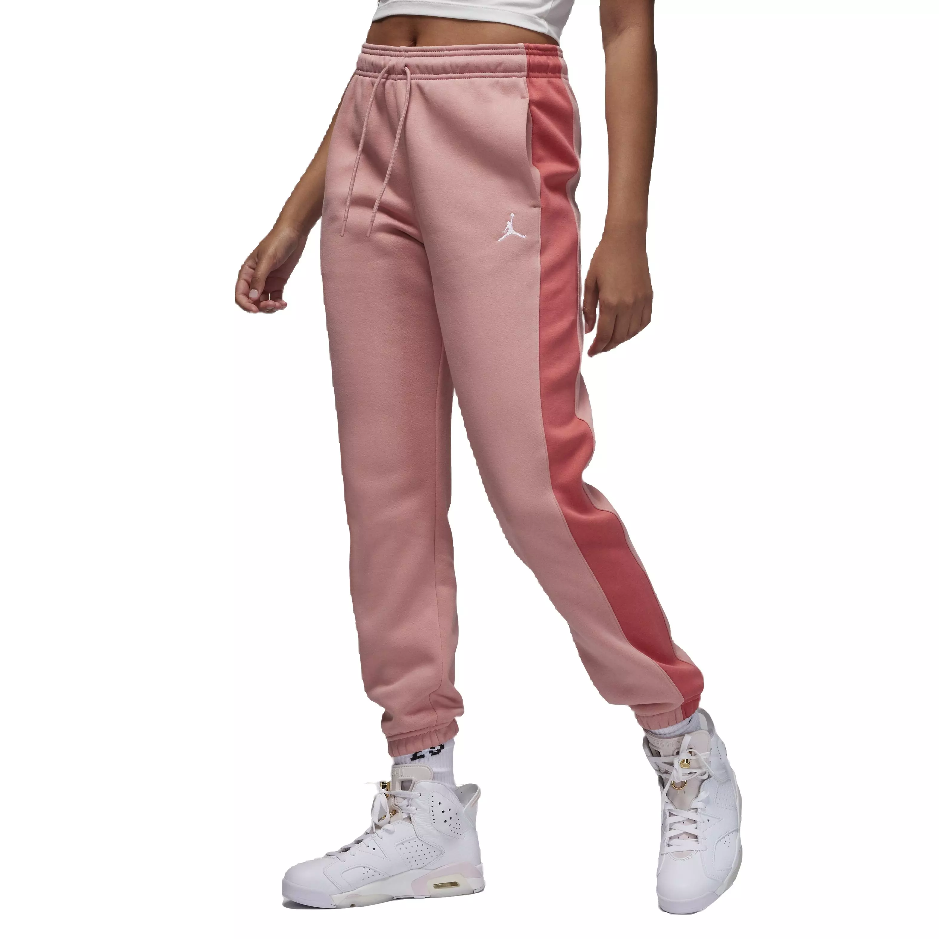 Jordan Women's Color-Block Brooklyn Fleece Pants - Hibbett