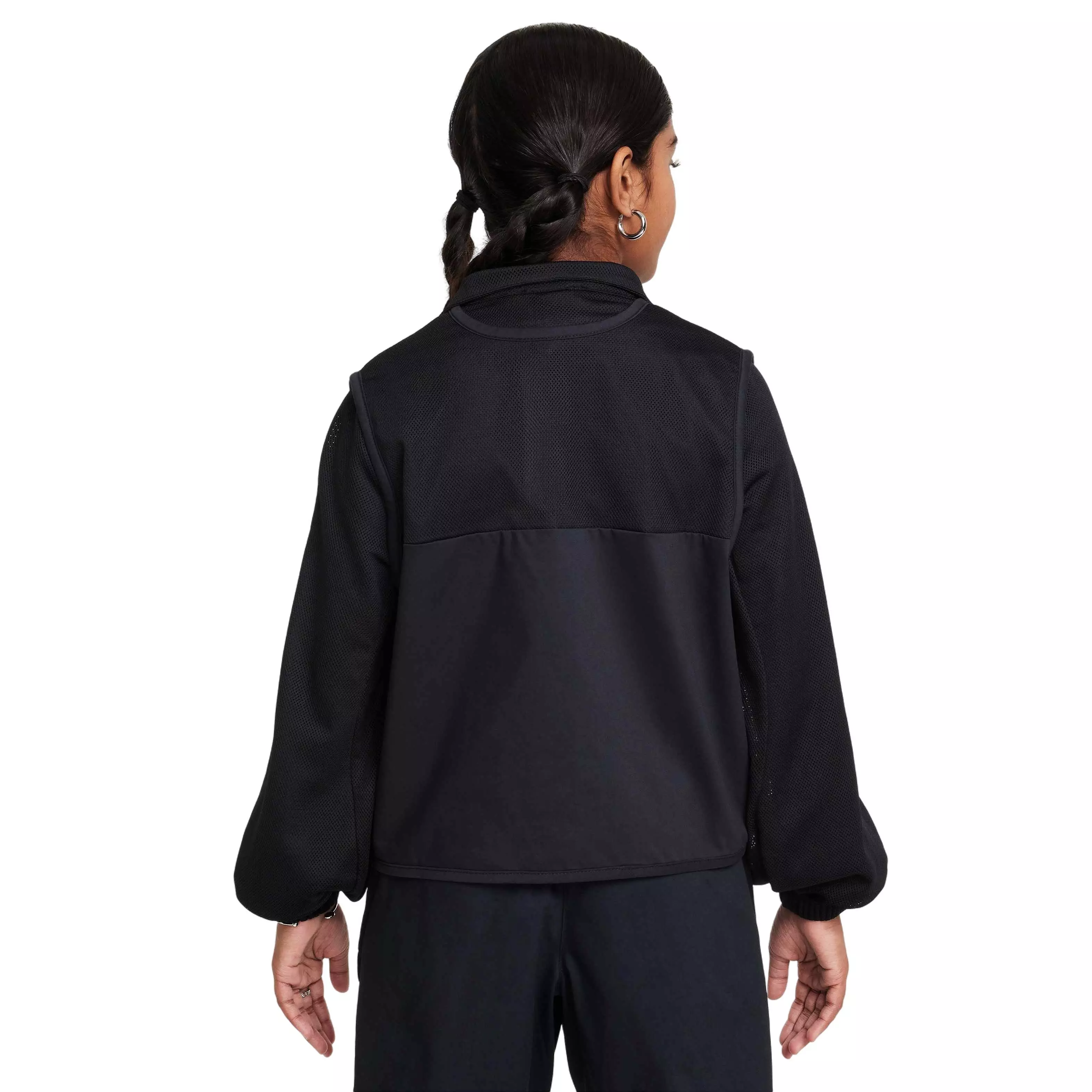 Nike Big Girls' Sportswear Dance Jacket - BLACK