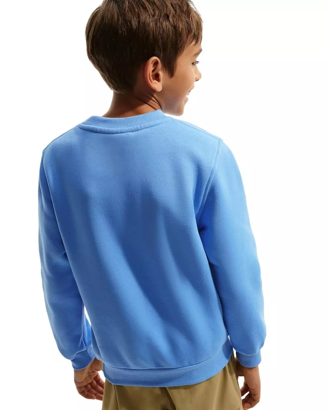 Nike Big Kids' Sportswear Club Fleece Crewneck Sweatshirt - Blue - BLUE