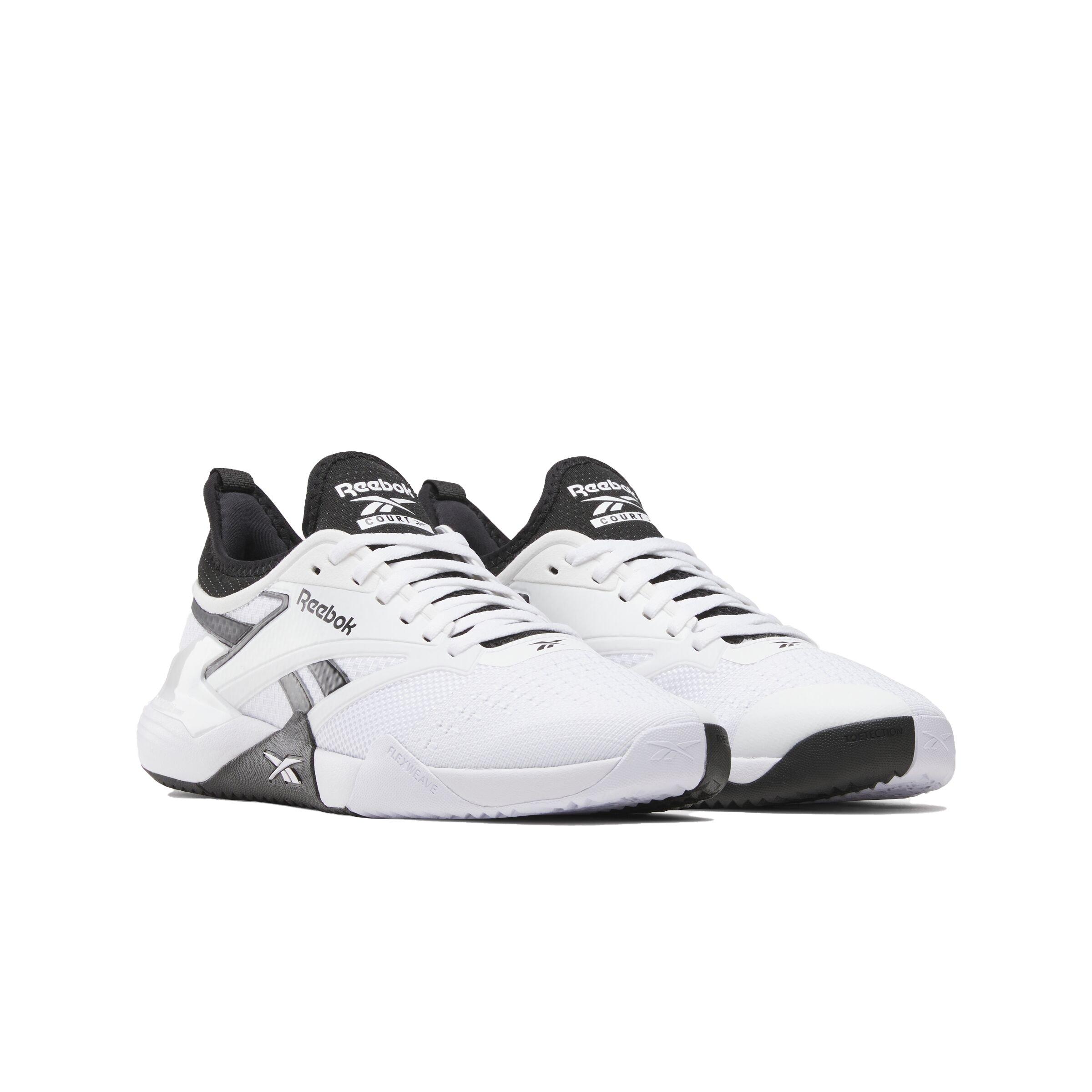 Reebok Nano Court "White/Black" Men's Training Shoe - WHITE/BLACK