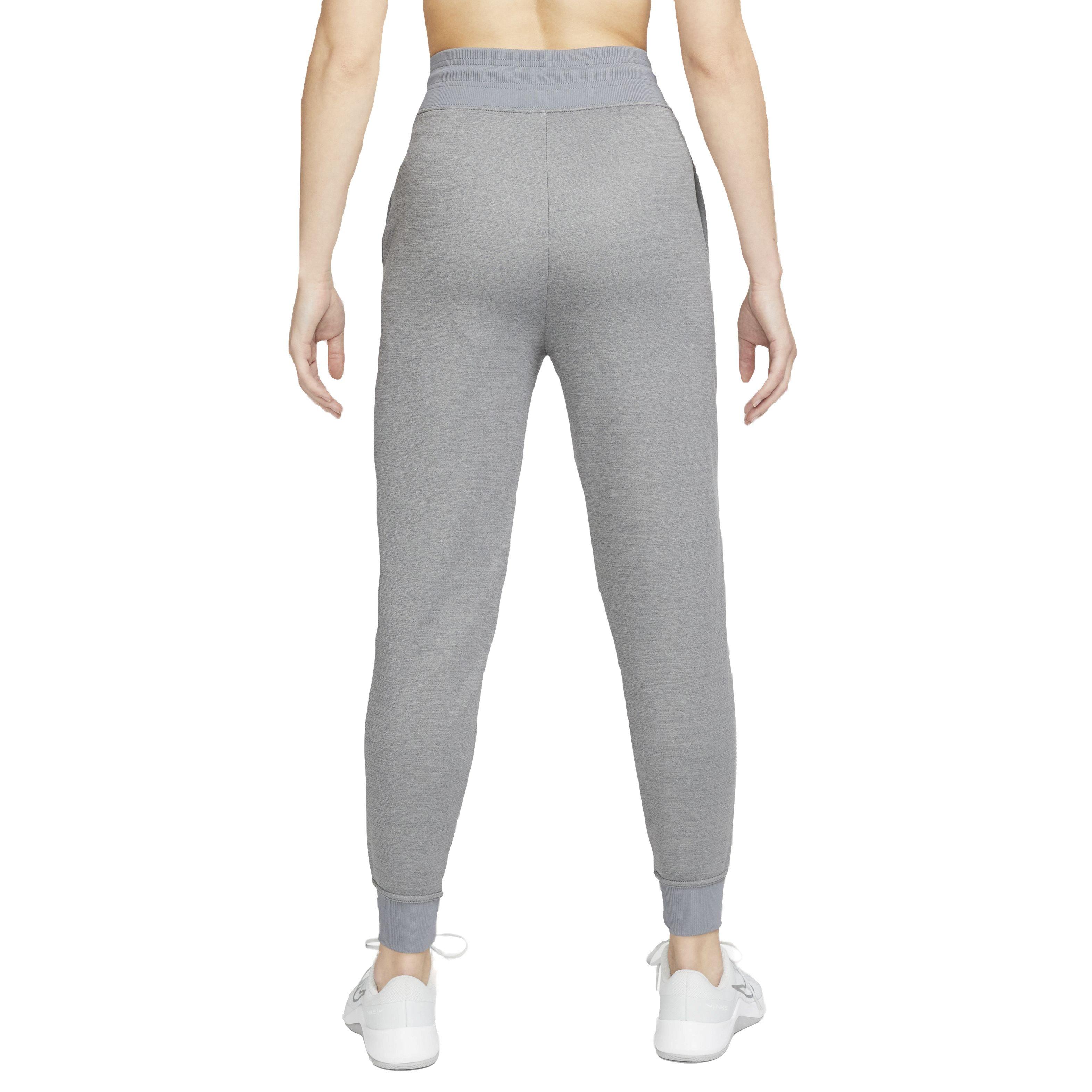 Nike Women's One High-Rise 7/8 Joggers - GREY Thumbnail View 2