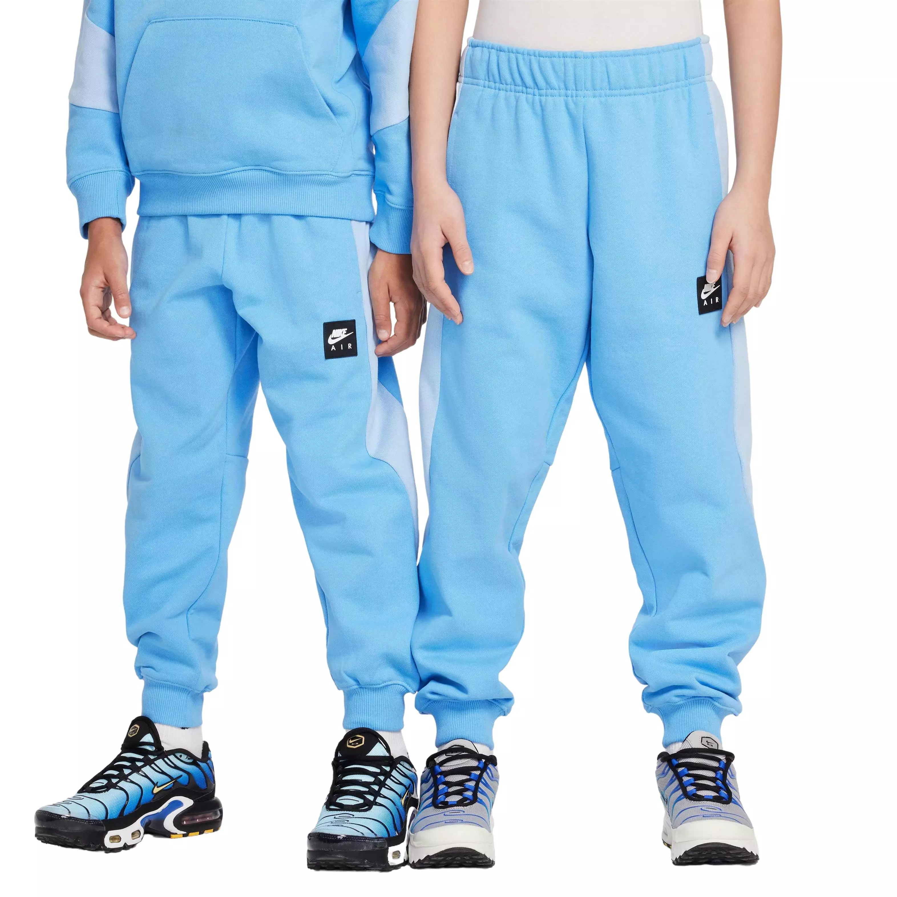 Nike Air Big Kids' Fleece Joggers - BLUE