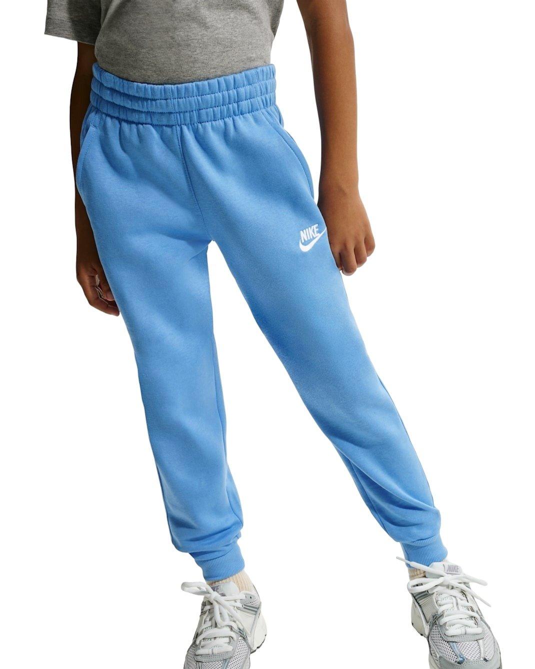Nike Big Kids' Sportswear Club Fleece Joggers - Blue - BLUE Thumbnail View 1