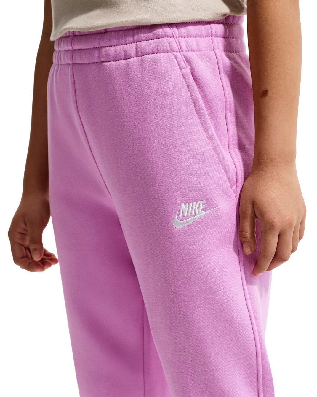 Nike Big Kids' Sportswear Club Fleece Joggers - Lt Magenta - LT MAGENTA Thumbnail View 3