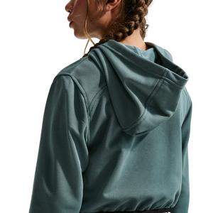 Nike Big Girls' Pro Fleece Dri-FIT Full-Zip Jacket -Mineral Slate