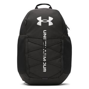 Under Armour Hustle Sport 6.0 Backpack - Black/Metallic Silver