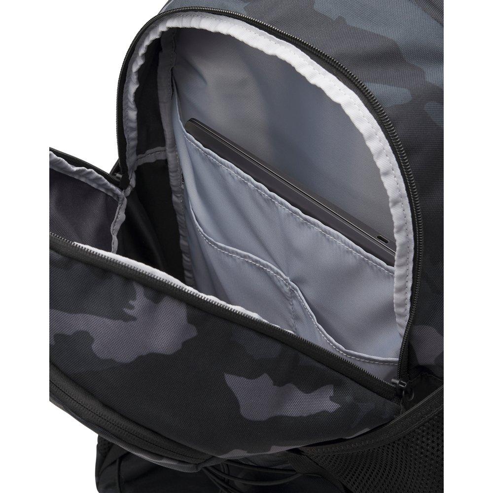 Under Armour Hustle Sport 6.0 Backpack - Black/Metallic Black - BLACK/BLACK Thumbnail View 3