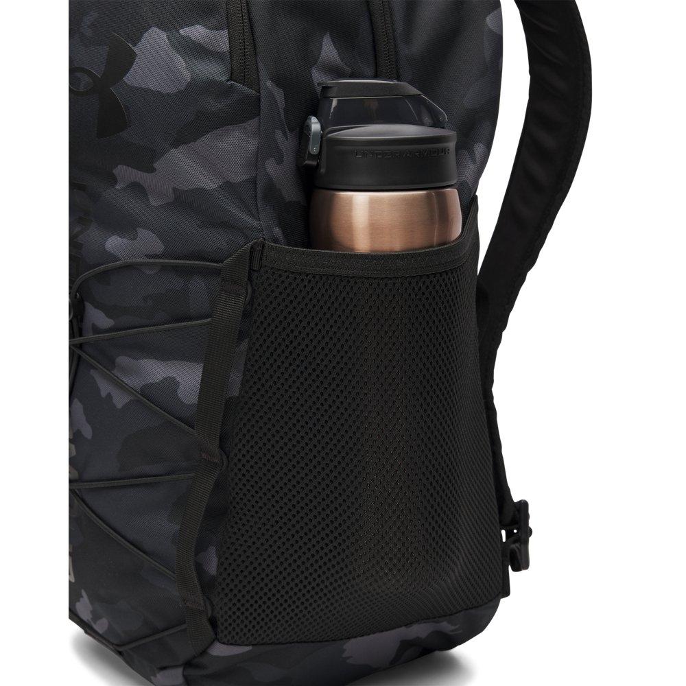 Under Armour Hustle Sport 6.0 Backpack - Black/Metallic Black - BLACK/BLACK Thumbnail View 4