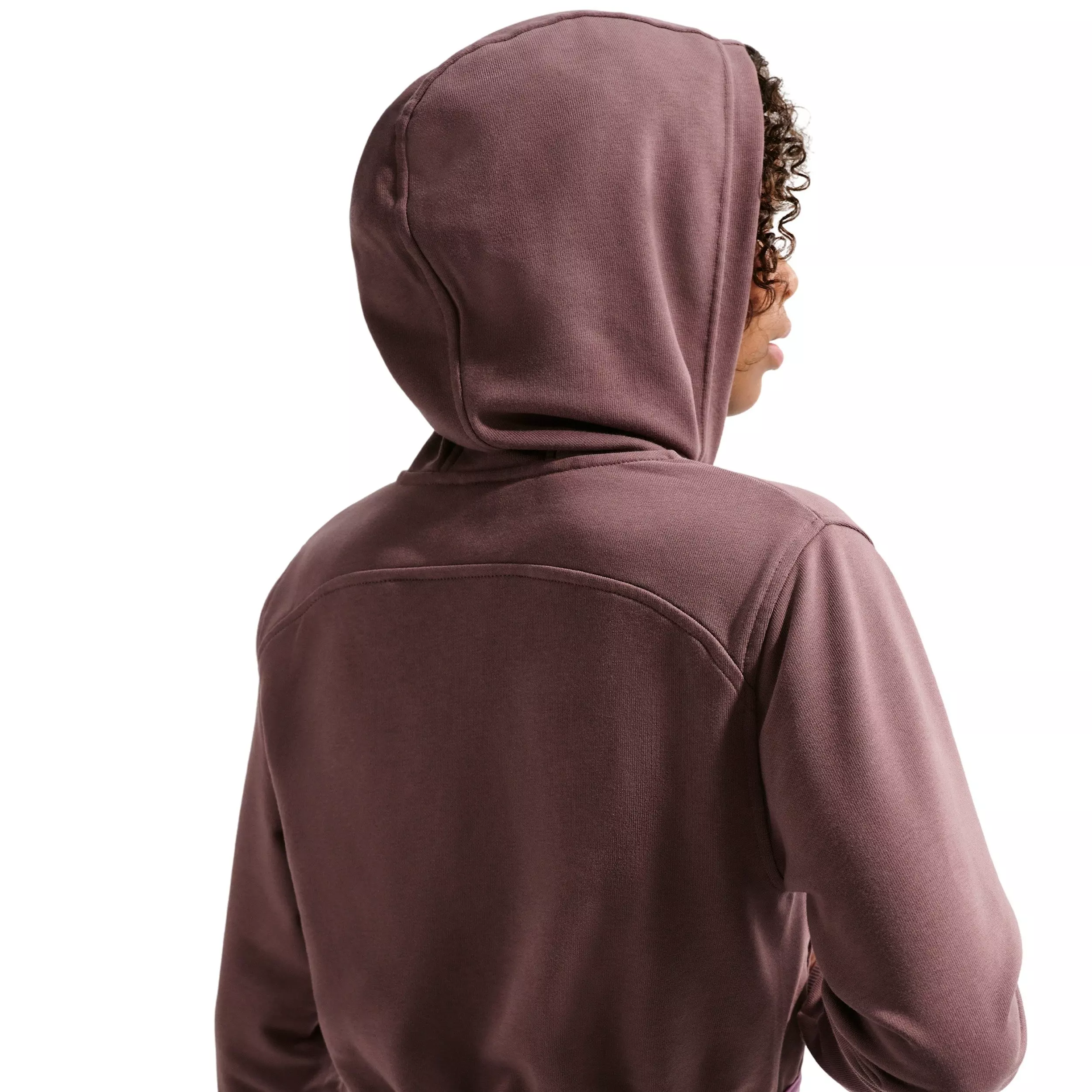 Nike Big Girls' Pro Fleece Dri-FIT Full-Zip Jacket - Tattoo Purple - TATTOO PURPLE