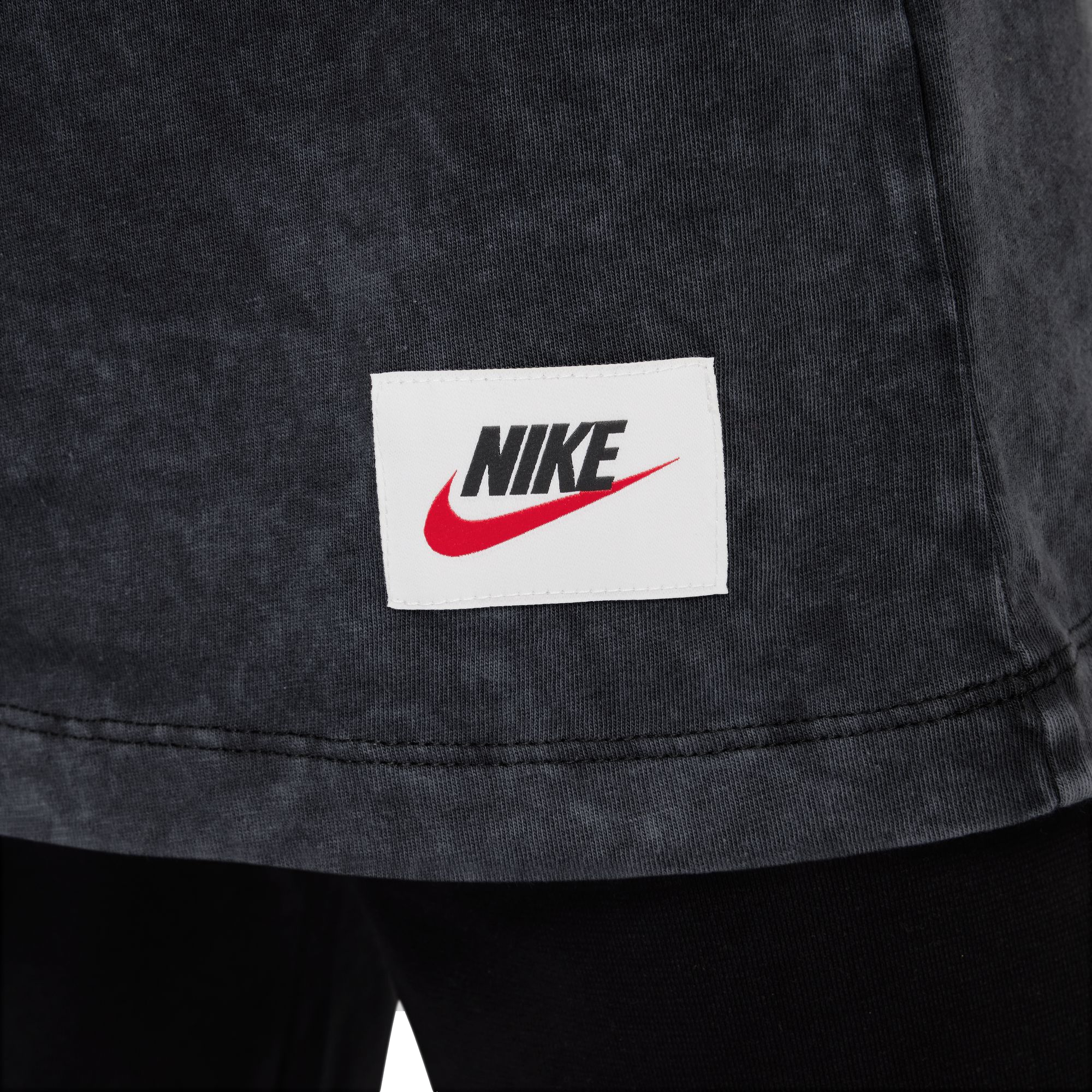Nike Sportswear Big Kids' Black Tee