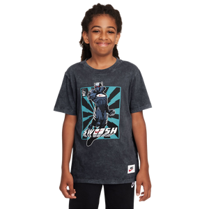 Nike Big Kids' Sportswear Tee-Black