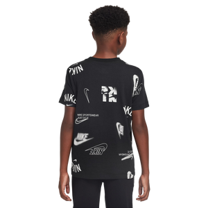 Nike Big Boys' Sportswear Club All Over Print Tee