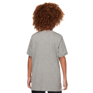 Nike Big Kids' Sportswear Tee-Grey
