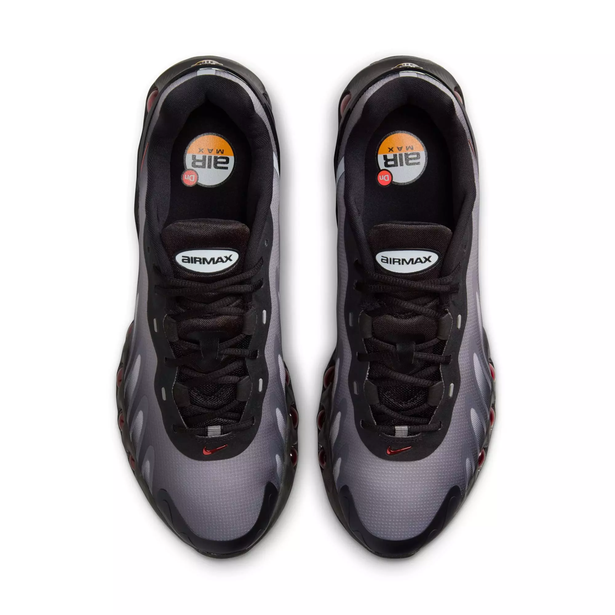 Nike Air Max Dn8 "Black/Gym Red/Anthracite/Pure Platinum" Men's Shoe - BLACK/RED
