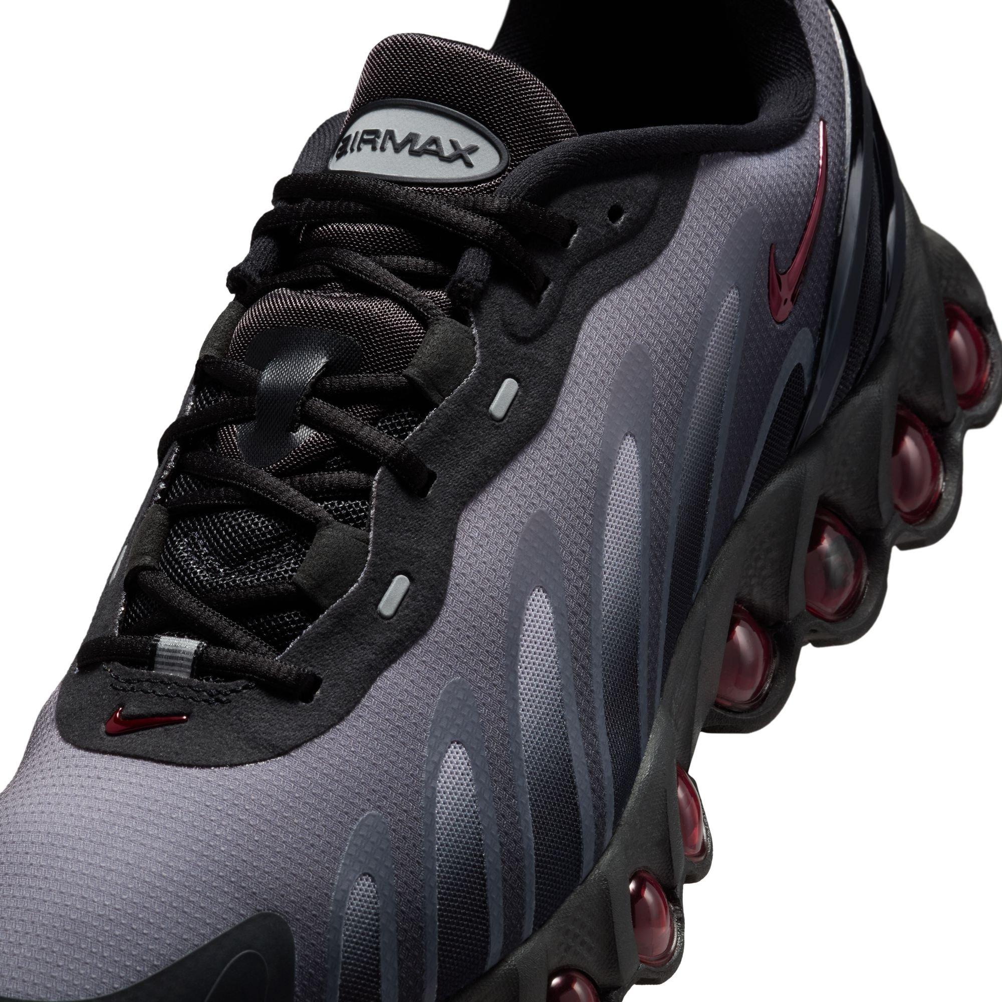 Nike Air Max Dn8 "Black/Gym Red/Anthracite/Pure Platinum" Men's Shoe - BLACK/RED Thumbnail View 8