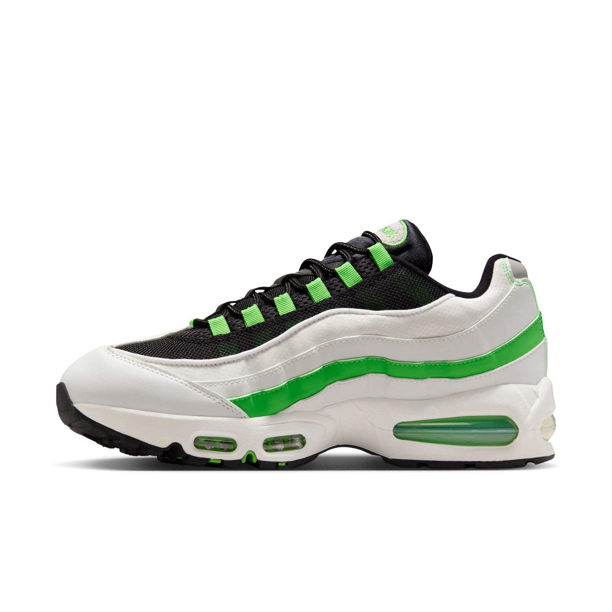 Nike Air Max 95 OG "Summit White/Black/Green Gusto" Men's Shoe - WHITE/GREEN Thumbnail View 4
