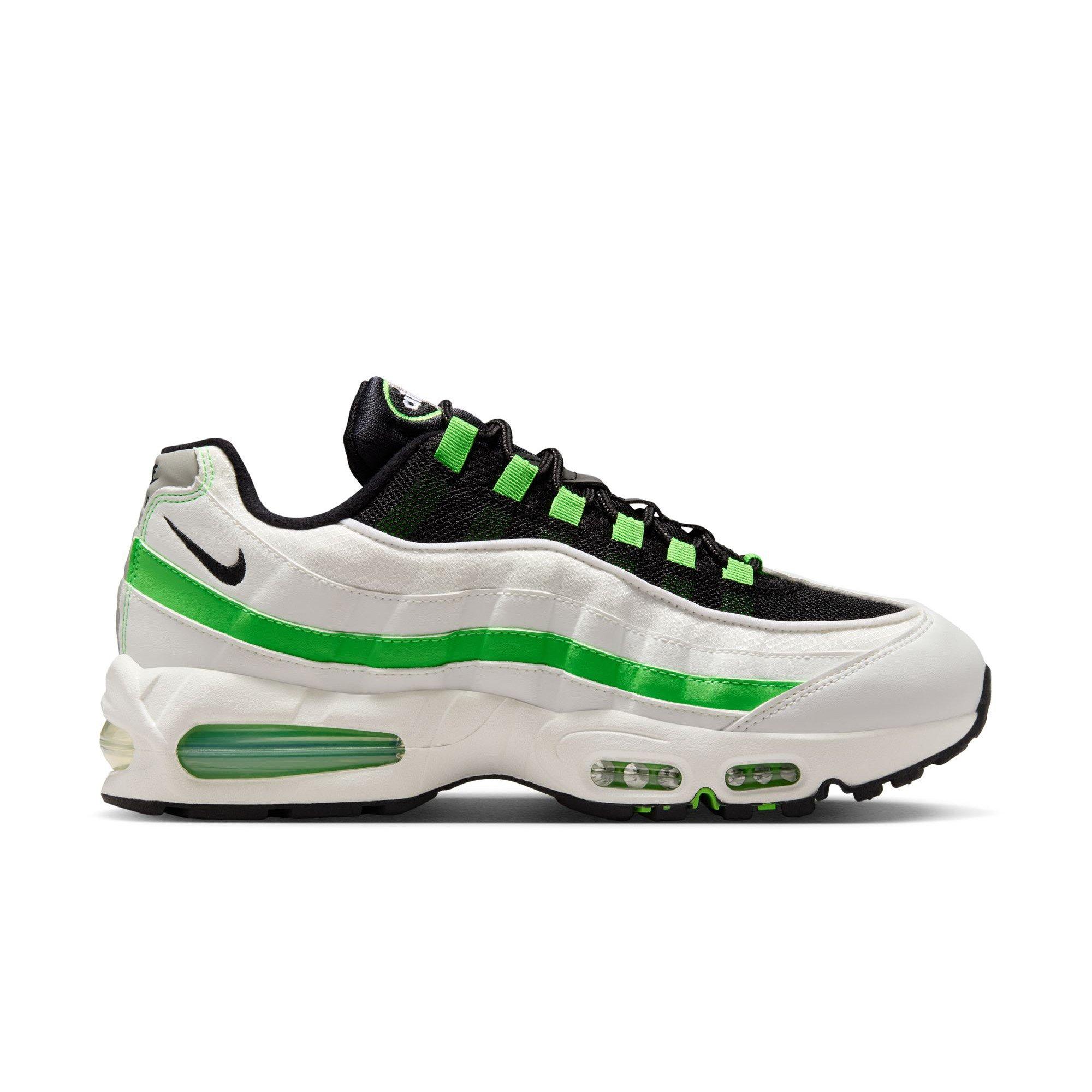 Nike Air Max 95 OG "Summit White/Black/Green Gusto" Men's Shoe - WHITE/GREEN Thumbnail View 1
