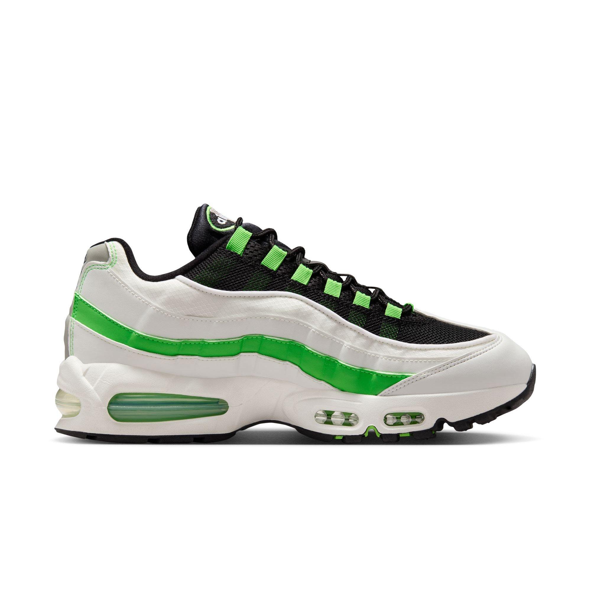 Nike Air Max 95 OG "Summit White/Black/Green Gusto" Men's Shoe - WHITE/GREEN Thumbnail View 2