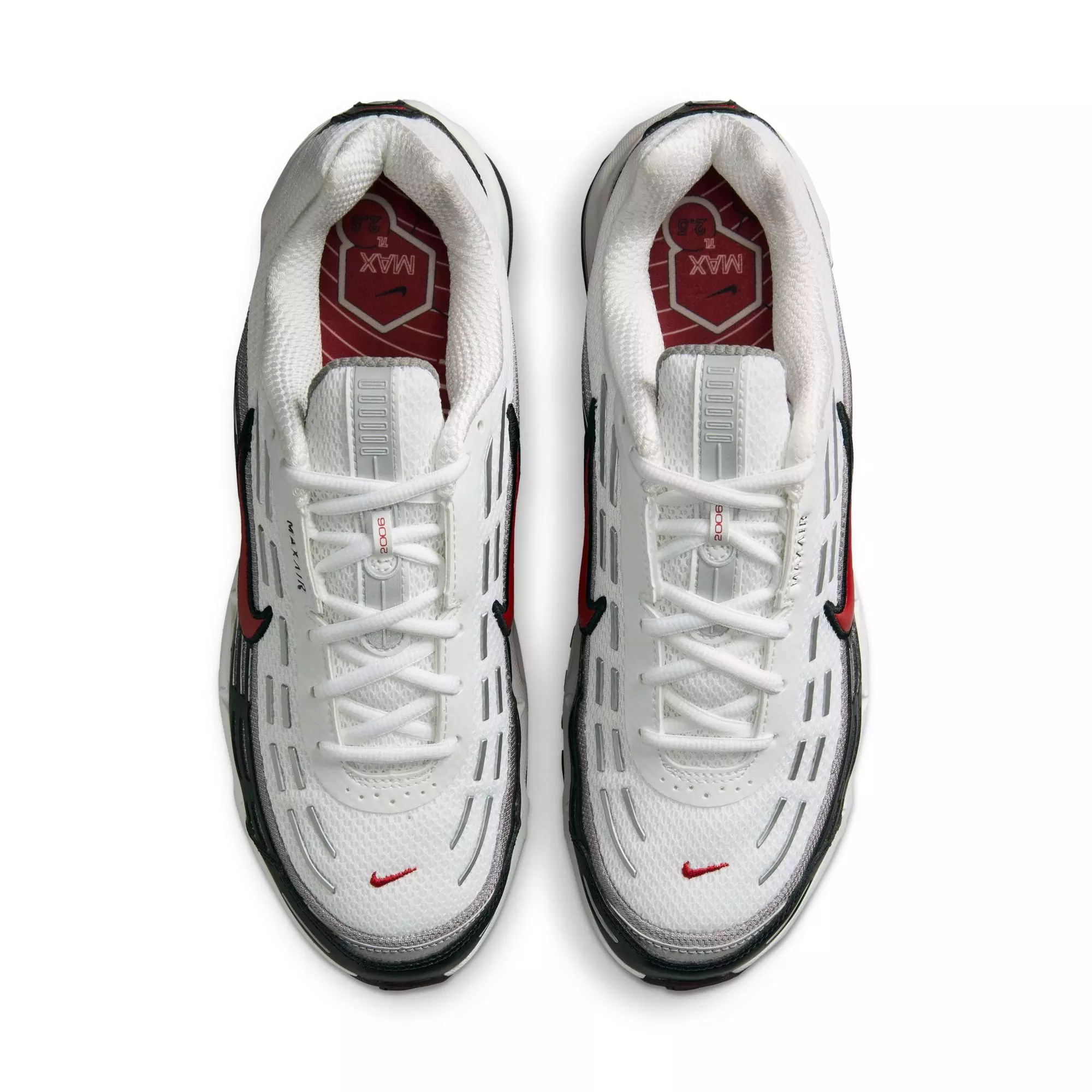 Nike Air Max TL 2.5 "White/Varsity Red/Black/Medium Grey" Men's Shoe - WHITE/BLACK/RED