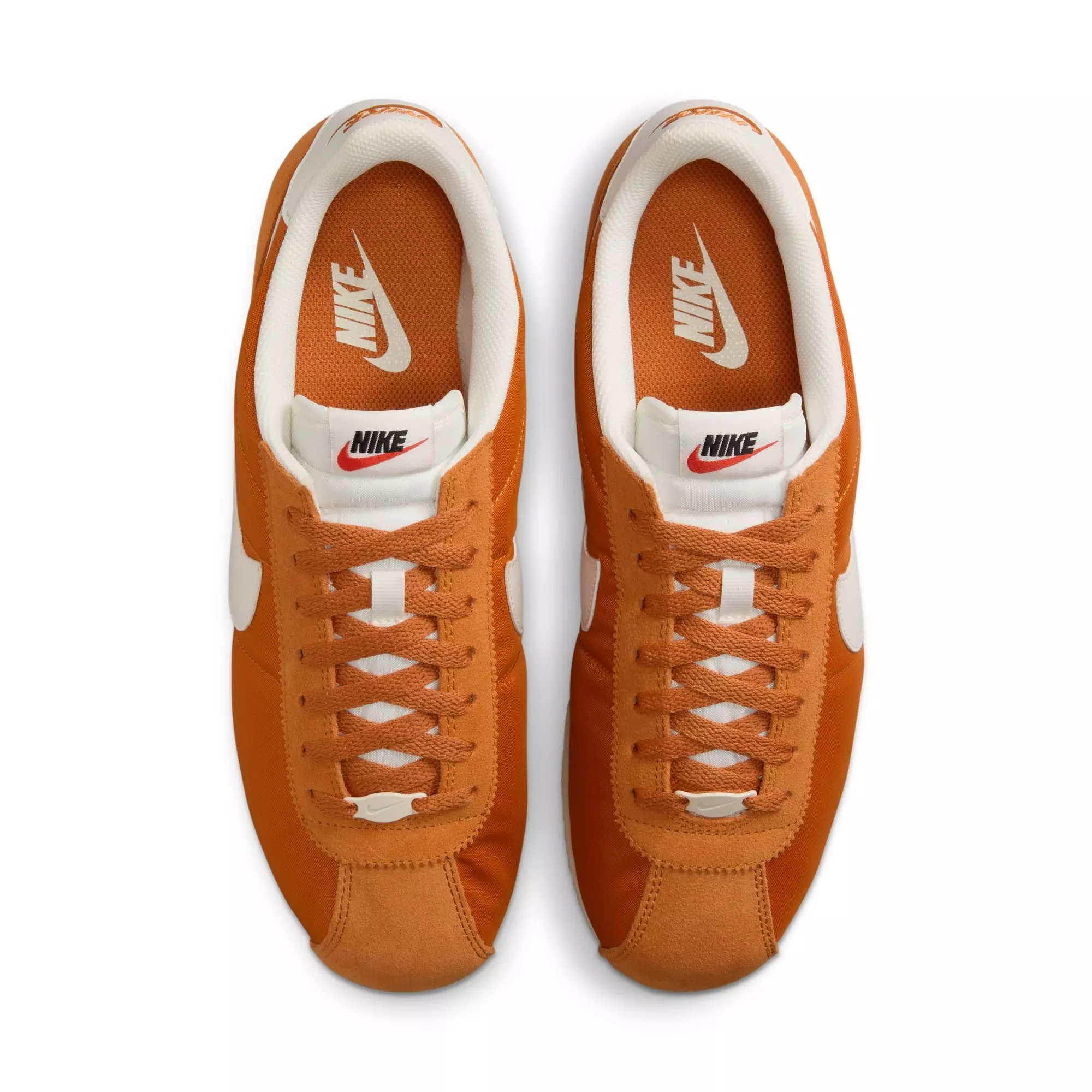 Nike Cortez Textile "Monarch/Sail/Muslin" Men's Shoe - ORANGE/WHITE